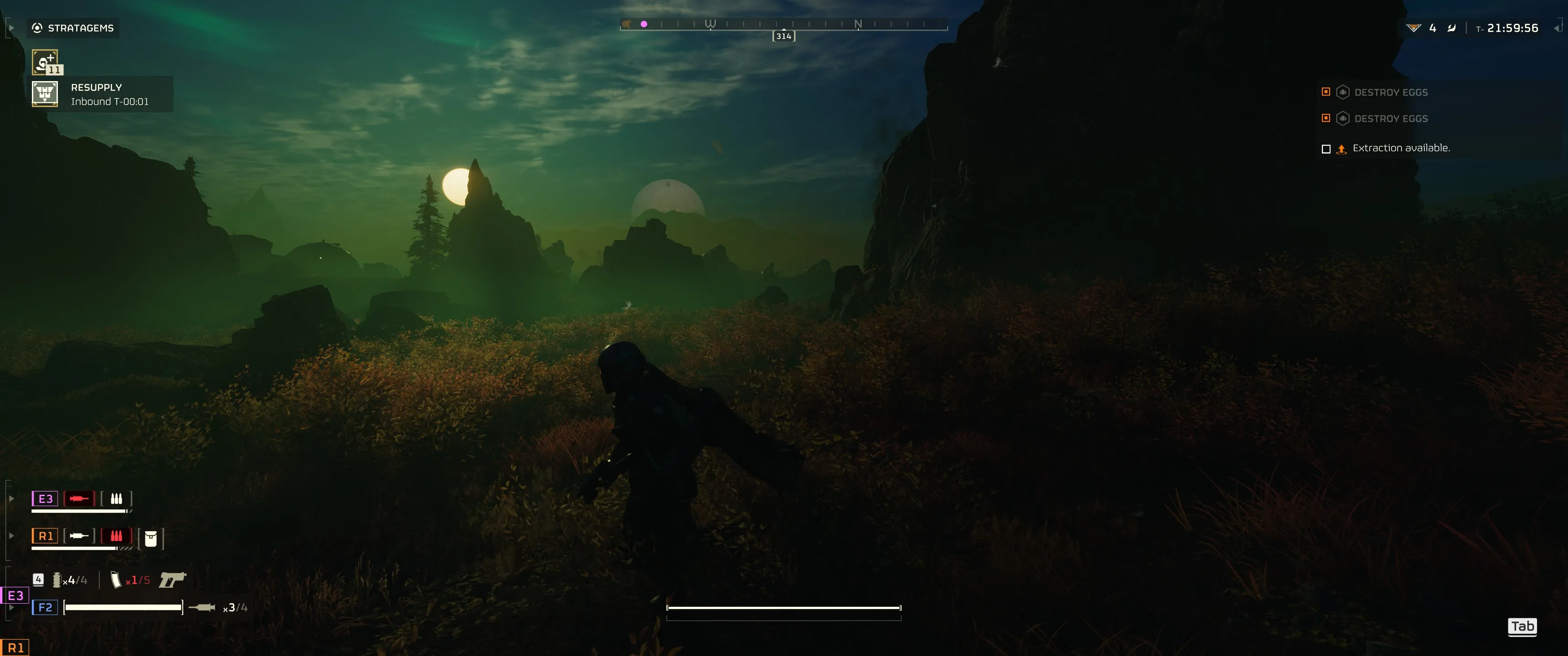 Not sure what planet this was on, but the difficulty was a bit higher and had to run around all game